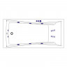 Ванна EXCELLENT Palace 180x80 "SMART" (бронза)