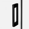 Душевое ограждение NEW TRENDY PRIME BLACK 70x110x200 D-0350A/D-0319A (черный)