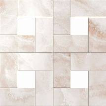 S.O. Pure White Mosaic Lap 45х45/С.О. Пьюр Вайт Мозаика Лаппато 45х45 (610110000085)