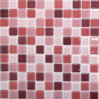 Мозаика из стекла Plum mix