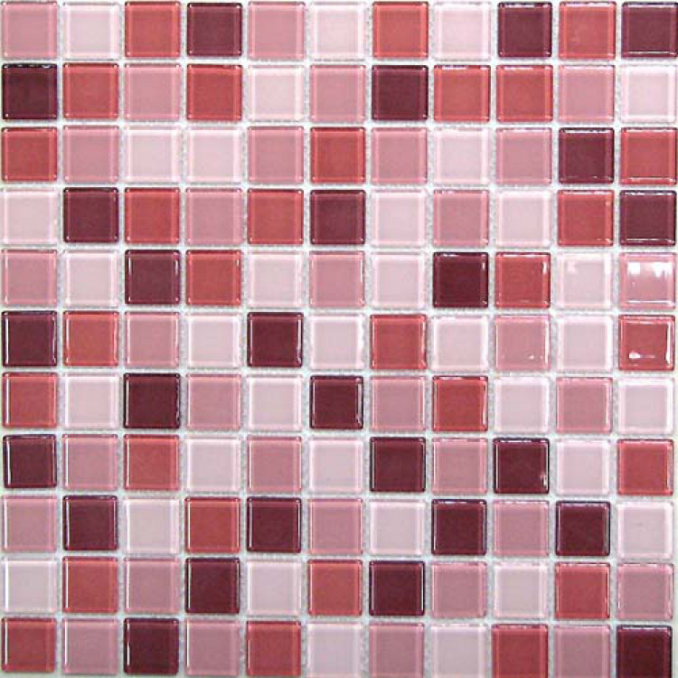 Мозаика из стекла Plum mix
