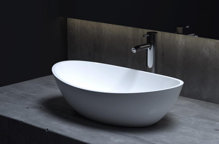 Накладная раковина Salini Callista 56x34 глянец - 1101103GRF