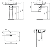 Раковина Ideal Standard Connect Air Curve E035501