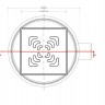 Трап Pestan Confluo Standard Square 4