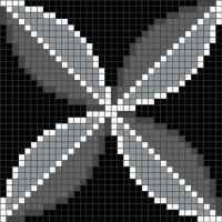 Панно из мозаики MZ-02 Black