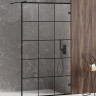Душевое ограждение NEW TRENDY AVEXA BLACK 110x200 EXK-2024 (черный)