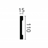 Плинтус FD2 S WALLSTYL Floorstyl 3028380
