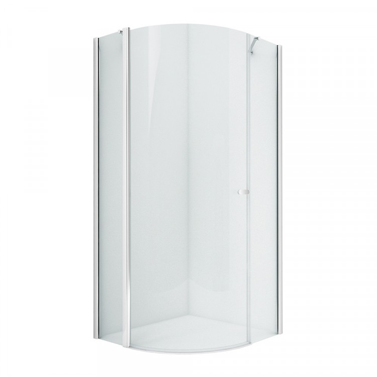 Душевое ограждение NEW TRENDY NEW SOLEO  80x80x195 K-0415 (хром)