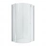 Душевое ограждение NEW TRENDY NEW SOLEO  80x80x195 K-0415 (хром)