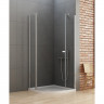 Душевое ограждение NEW TRENDY NEW SOLEO  80x80x195 K-0415 (хром)