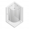 Душевое ограждение NEW TRENDY NEW SOLEO  80x80x195 K-0415 (хром)