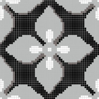 Панно из мозаики MZ-03 Black