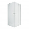 Душевое ограждение NEW TRENDY NEW RENOMA 2D 100x80x195 D-0105A/D-0107A (хром)