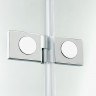 Душевое ограждение NEW TRENDY NEW RENOMA 2D 100x80x195 D-0105A/D-0107A (хром)