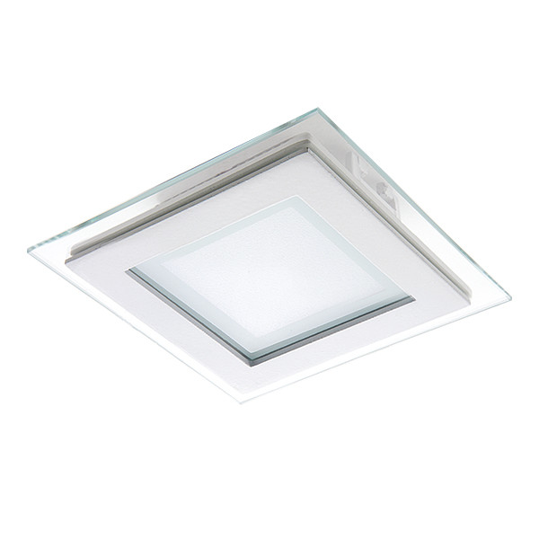 212020 Светильник ACRI QUA LED 6W 480LM БЕЛЫЙ/ПРОЗРАЧНЫЙ 3000K (в комплекте)