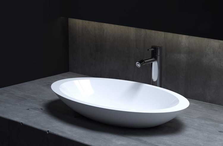 Накладная раковина Salini Callista 57.5x35 глянец - 1101102GRF