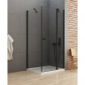 Душевое ограждение NEW TRENDY NEW SOLEO BLACK 100x120x195 K-0684 (черный)