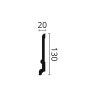 Плинтус FD21 WALLSTYL DSPLFD200210