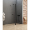 Душевое ограждение NEW TRENDY NEW SOLEO BLACK 100x195 K-0783 (черный)