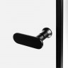 Душевое ограждение NEW TRENDY NEW SOLEO BLACK 100x195 K-0783 (черный)