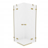 Душевое ограждение NEW TRENDY AVEXA GOLD BRUSHED 100x100x200 EXK-1786 (брашированное золото)