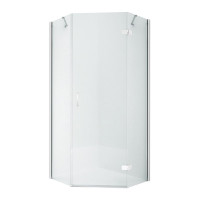 Душевое ограждение NEW TRENDY NEW AZURA P 80x80x195 K-0560 (хром)