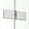 Душевое ограждение NEW TRENDY NEW RENOMA 2D 110x110x195 D-0374A/D-0375A (хром)