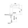 Смеситель для раковины Paffoni Level LES061CR