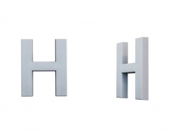 "H" Буква