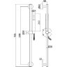 Душевой гарнитур Paffoni Life ZSAL135ST