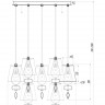 Подвесной светильник Maytoni ARM006PL-07G