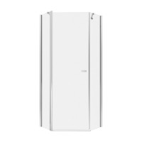 Душевое ограждение NEW TRENDY NEW SOLEO  90x90x195 K-0607 (хром)