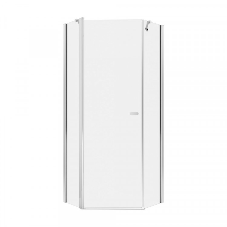 Душевое ограждение NEW TRENDY NEW SOLEO  90x90x195 K-0607 (хром)