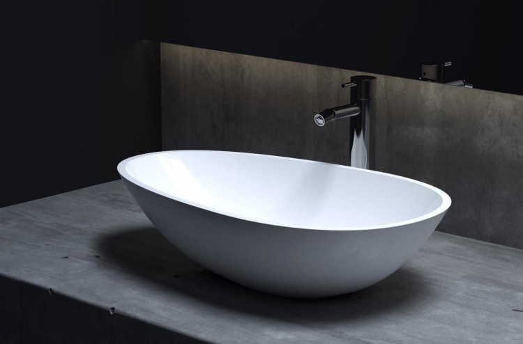 Накладная раковина Salini Callista 58x34.5 матовый - 1101201SMRH