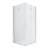Душевое ограждение NEW TRENDY NEW SOLEO складные 2D 90x80x195 D-0149A/D-0152A (хром)