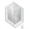 Душевое ограждение NEW TRENDY REFLEXA PLUS L 150x100x200 EXK-1234 (хром)