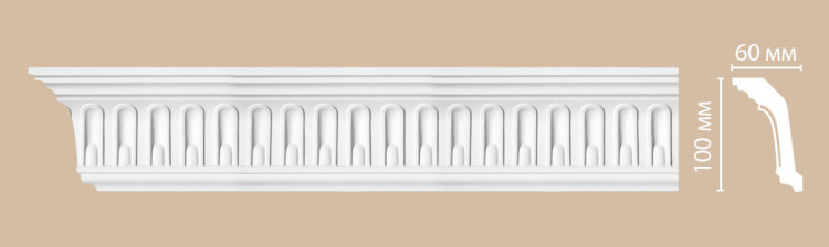 DT 9813/9 FLEXIBLE плинтус DECOMASTER-2 (100х60x2400мм)