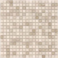 Мозаика из натурального камня Travertino Silver 15x15