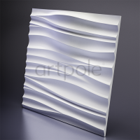 Декоративная 3D панель Silk 2 LED (White)