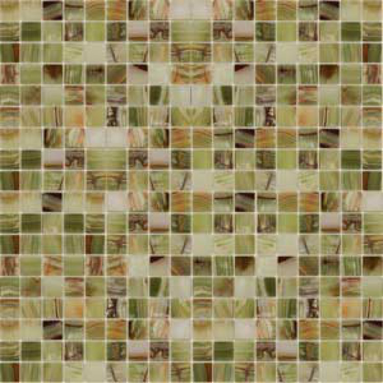 Мозаика из натурального камня Onice jade verde 15x15