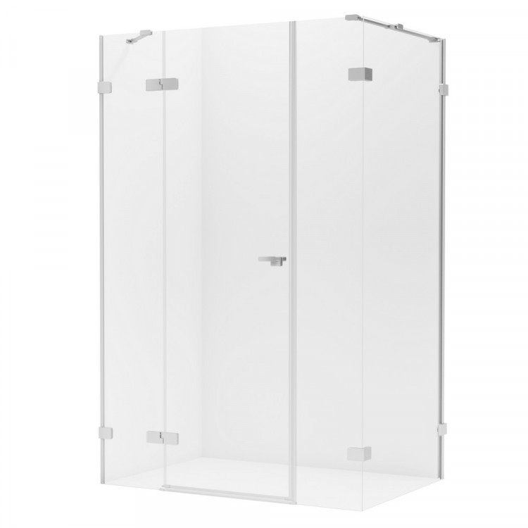 Душевое ограждение NEW TRENDY EVENTA PLUS L 110x90x200 EXK-0158 (хром)