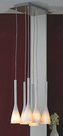 Люстра Lussole LSA-2606-01 Treviso никель