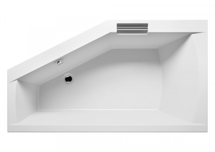 GETA 160x90, R Ванна акриловая асимметричная RIHO Чехия