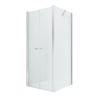 Душевое ограждение NEW TRENDY NEW SOLEO 100x100x195 D-0146A/D-0093B (хром)