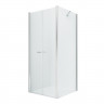 Душевое ограждение NEW TRENDY NEW SOLEO 100x100x195 D-0146A/D-0093B (хром)