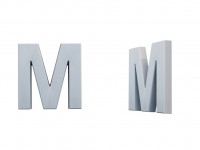 "M" Буква