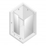 Душевое ограждение NEW TRENDY DIORA 100x90x200 EXK-1303/EXK-1306 (хром)