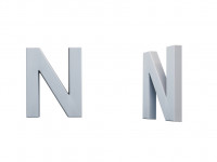 "N" Буква