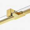 Душевое ограждение NEW TRENDY AVEXA GOLD BRUSHED 100x200 EXK-1795 (брашированное золото)