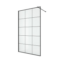 Душевое ограждение NEW TRENDY NEW MODUS BLACK 100x200 EXK-0103 (черный)